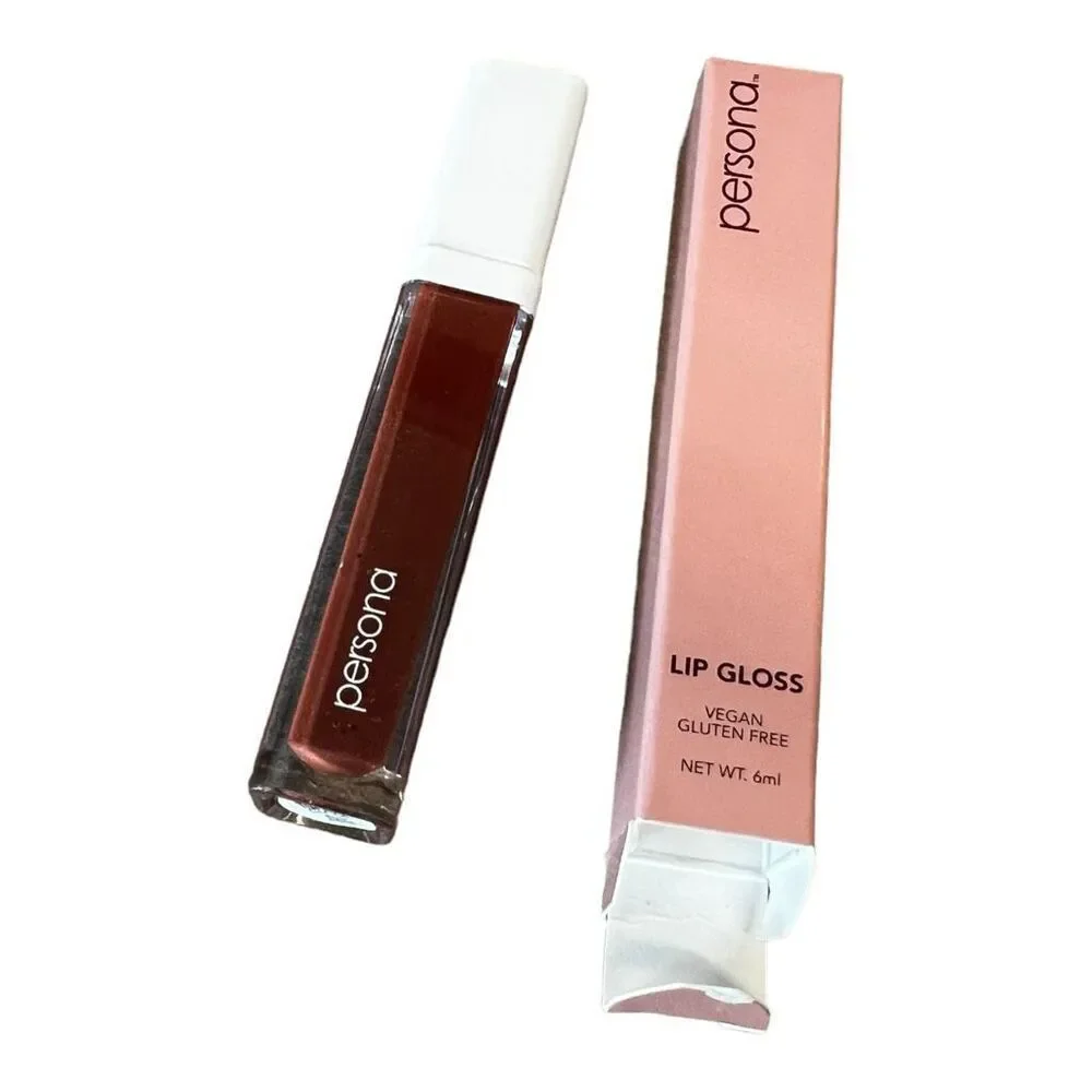 Persona Lip Gloss – Toffee – 6ml – Vegan |‎ Gluten Free | New in Box MSRP $16